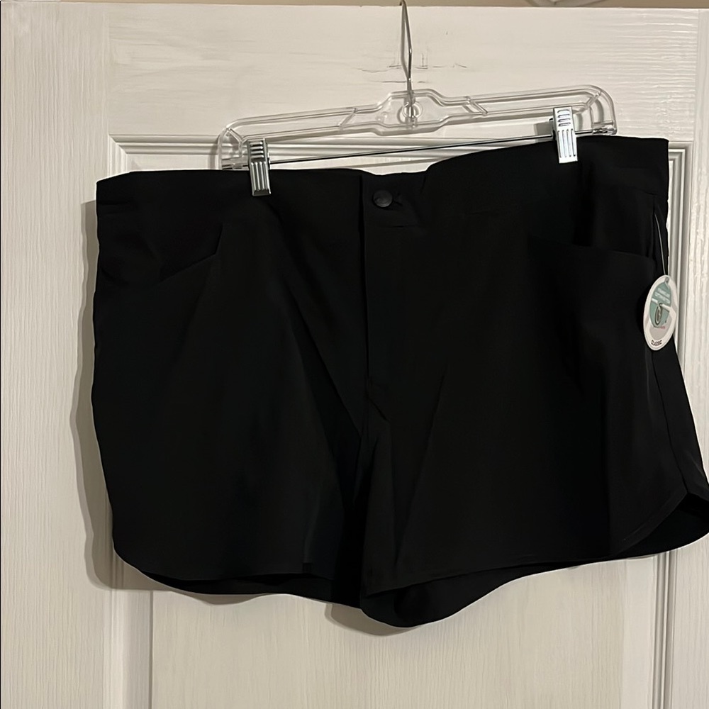 Magellan Outdoors Black Athletic Fishing Shorts